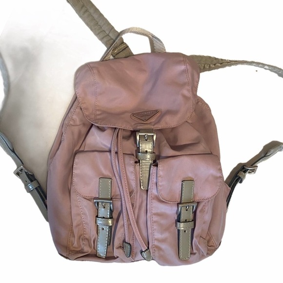 PRADA Tessuto Nylon Twin Pocket Backpack vintage main image 8